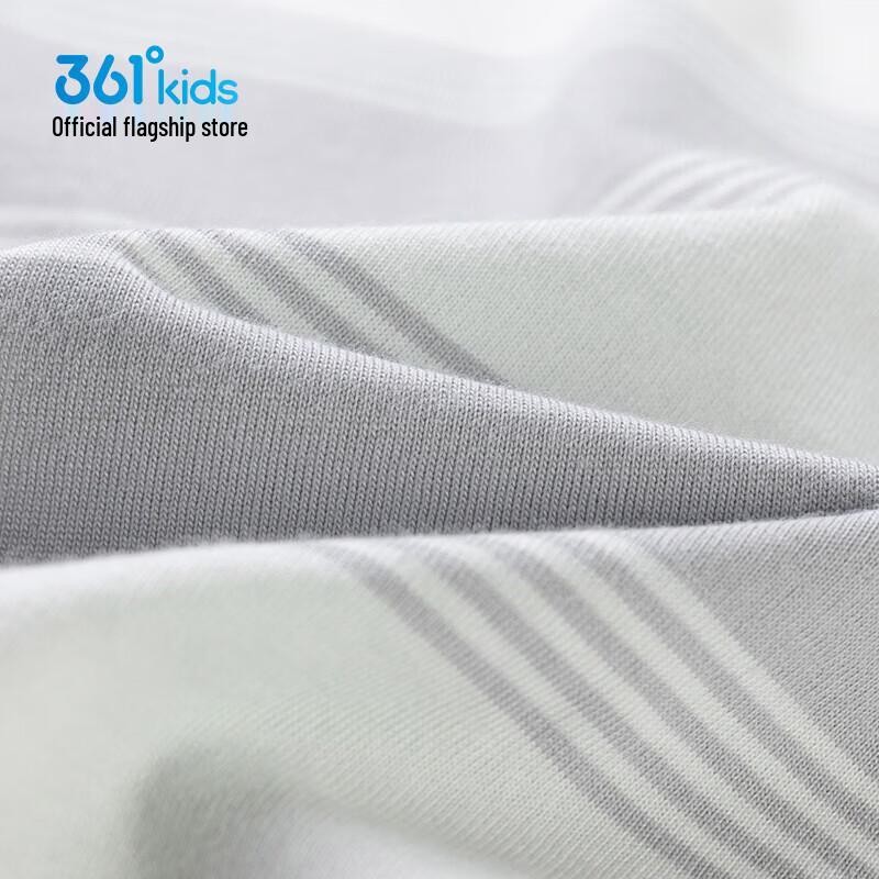 361° Boys' Summer Pure Cotton Striped Short-Sleeve Knit Top K52422210
