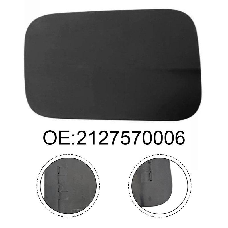 For E-Class W212 Filler Door Cover Fuel Tank Cover Automotive Replacement Unpainted Black Fits W212 Models Robust Material