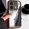 Ocean Pattern Solid Color Case for Xiaomi Poco F6 X5 X6 M6 Pro 13t Redmi Note 13 12 11 10 Pro Plus Silicone Soft Lens Protection Cover