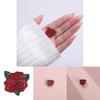 Stunning Alloy Rose Flower Brooch Creative Valentine's Day Gift For Men And Women