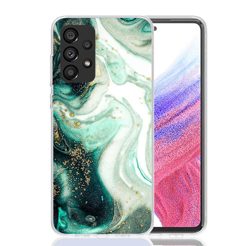 Granite Marble Phone Case for Samsung Galaxy A17 A16 A15 A14 A13 A57 A56 A55 A54 A53 A37 A36 A35 A34 A33 A26 A25 A24 A23 Galaxy