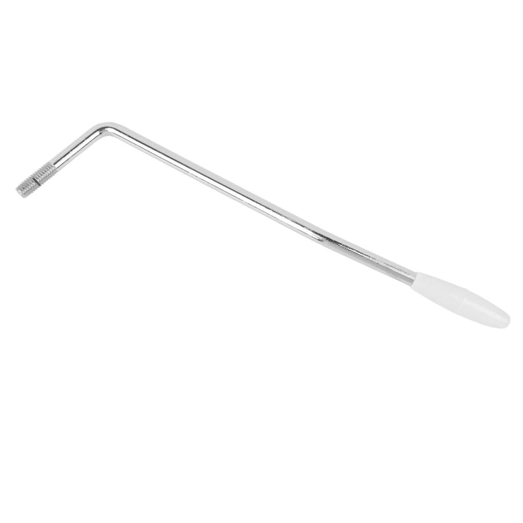 Electric Guitar Tremolo Arm Thread Metal Single Tremolo Vibrato Arm Guitar Accessory Silver with