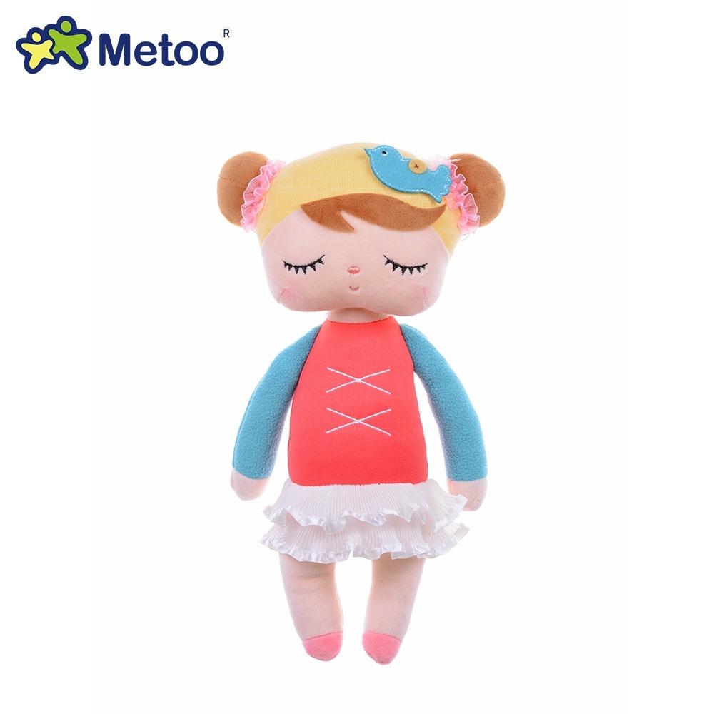 Оригинальная плюшевая кукла Metoo Dream Bunny Angela 13 дюймов, милая, для девочек, мягкие игрушки, подарки на день рождения, идеально для детей, младенцев