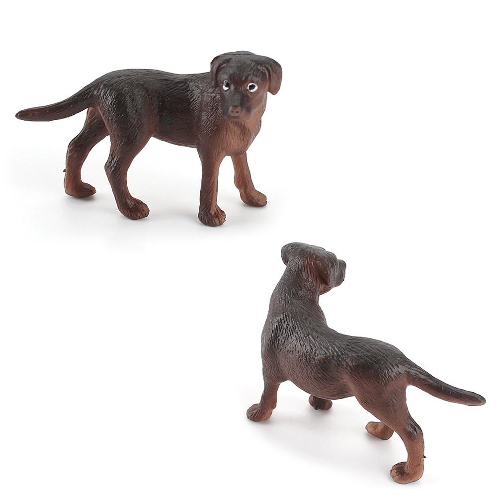Accessories Puppy Figures Animal Model Children Educational Toys Micro Landscape Dog Figurine
