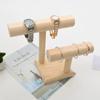 Natural Wood Bracelet Storage Rack Multi-purpose Tier Jewelry Stand Jewelry Display Stand  Girls