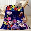Digital Circus Blanket Soft Warm Cozy Perfect for Office Chair Chair Couch for All Seasons Modern Style Ideal Gift for Friends Family Couples Picnic