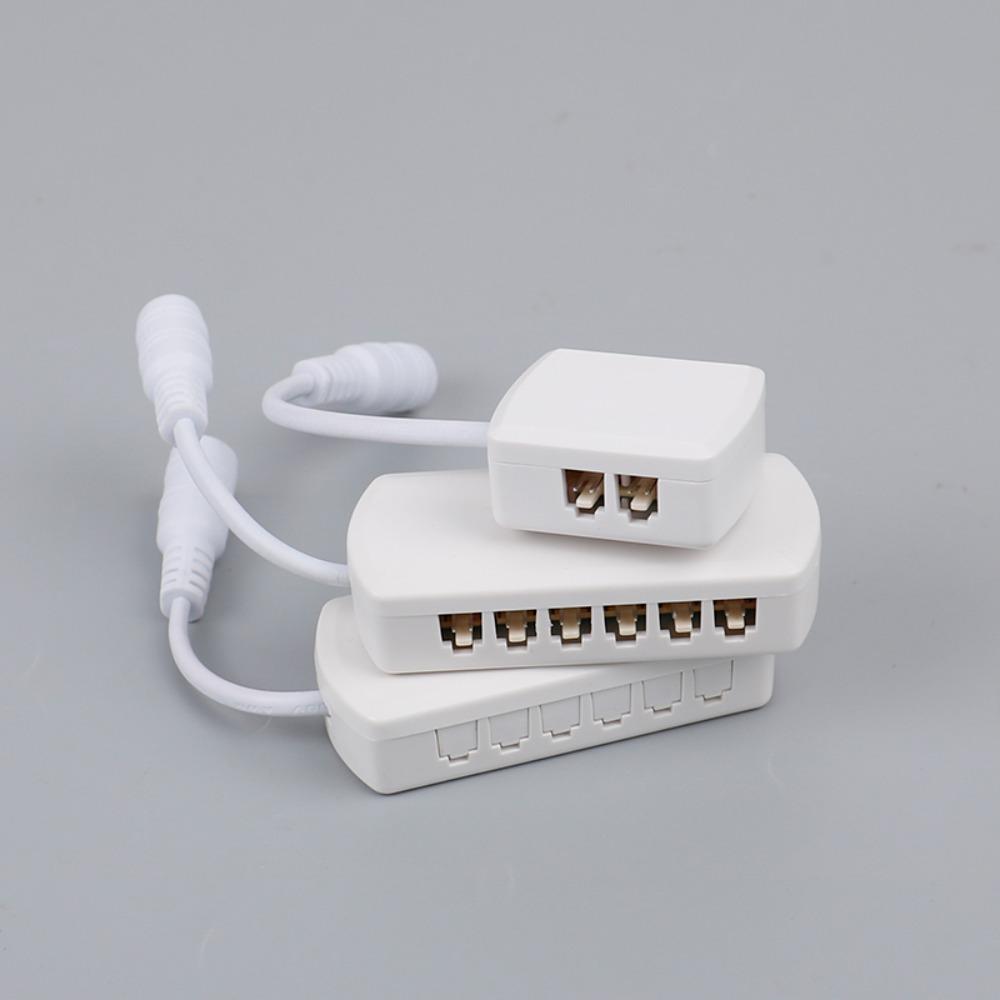 Terminal 2510 LED Cabinet Light Adapter Junction Box Distributer Connector 4/6/12Ports Hub Splitter