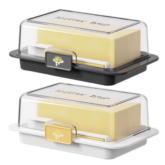 Коробка для масла, тарелка для резки масла с герметичной крышкой, коробка для хранения масла с ложкой для резки масла для хранения в холодильнике