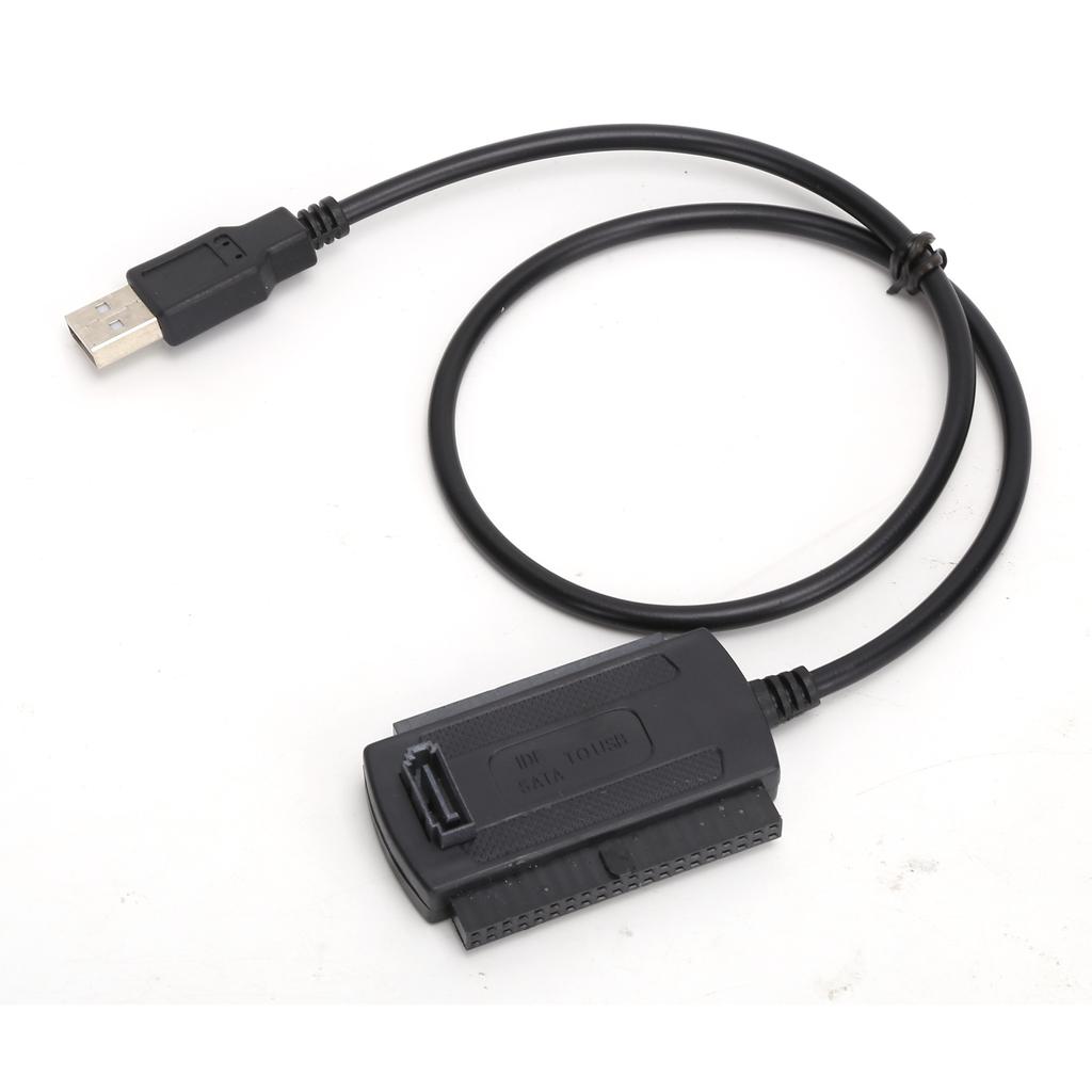 USB To Serial ATA Converter External Adapter USB 2.0 Easy Drive Line for SSDHDD Data Transfer