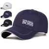 Унисекс Бейсболки с вышивкой надписи THE REAL BOSS, уличные регулируемые, весенне-осенние, повседневные, солнцезащитные