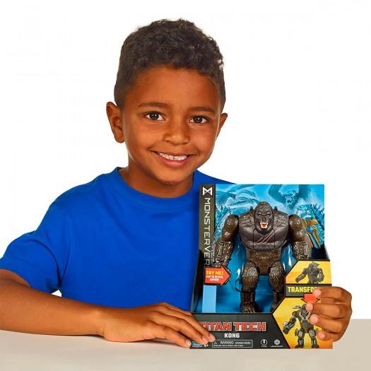 Figure Godzilla Vs. Kong Series "Titan Tech" - Kong (20 Cm)