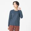 Millet Caster Wool II Crew Long Sleeve Mountaineering Sapphire Size L Women's Top, MIV01988, (New Logo),