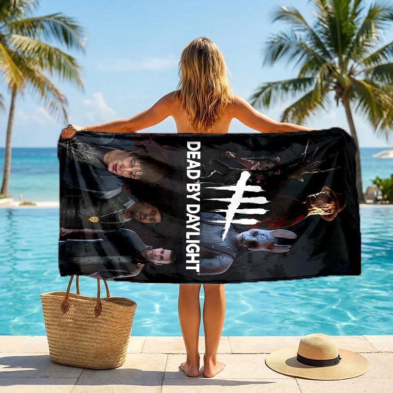 Dead Daylight Fashion Beach Towel: Ideal for Summer Adventures Soft, absorbent and quick drying suitable for swimming and bathing