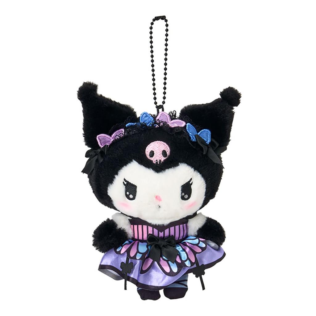 Sanrio Mascot Holder Ages 6 and 072541 (Butterfly) Kuromi, Up,