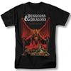 Рубашка Dungeons and Dragons Графическая Классическая Ретро Винтажная Графический Дизайн Футболка