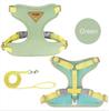 Puppy Harness Leash Set for Small Medium Dog Cat Vest Breathable Pet Chest Strap French Bulldog Poodle Pet Supplies