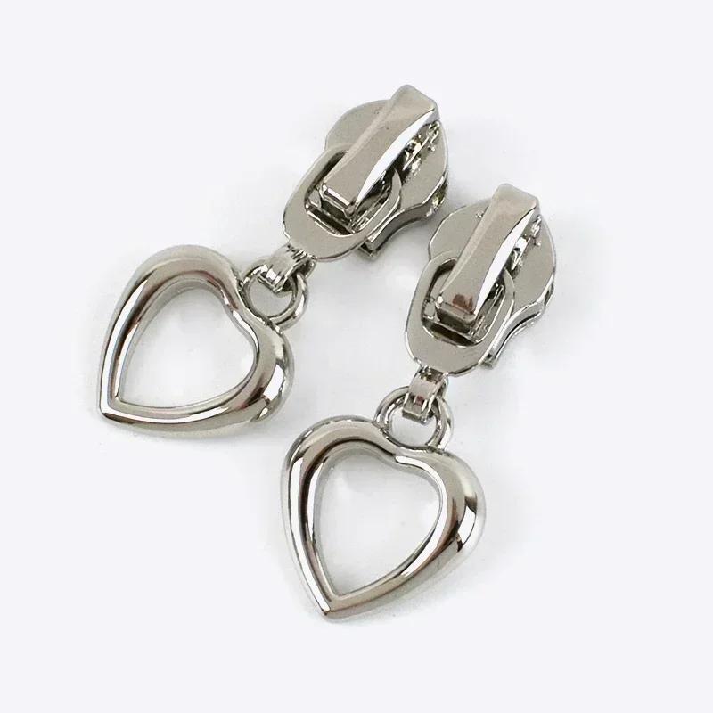 5/10/20 шт. Бегунок для молнии №5 для нейлоновых молний, пуллер для головки молнии, замок, сумка, одежда, кошелек, набор для ремонта портного, швейные аксессуары для DIY