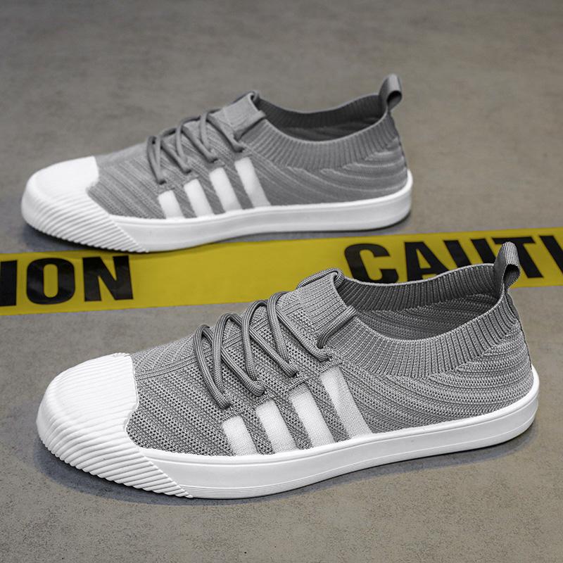 Мужские кроссовки повседневная обувь для скейтбординга мужские плоские брендовые модные парусиновые туфли дышащие нескользящие вождение теннис спортивная обувь