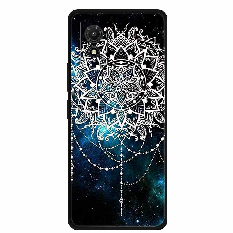 Phone Case For TCL 501 Case TCL501 Painted Cat Silicone Protective Cover for TCL 501 T433D 2024 Bumper Protector Fundas Coque