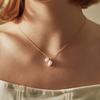 Charmy 18k Gold Plated Twin Pearl-necklace
