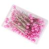 100pcs Boxed Color Nickel-Plated Pearlescent Needles Diy Clothing Positioning Decorative Bead Needles Sewing Accessories