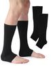 Never Go Back To Nylon Compression Cotton Outer Compression Compression Stockings for Organic Cotton One Size Fits You'll Socks! 100% Yarn, Open-toe