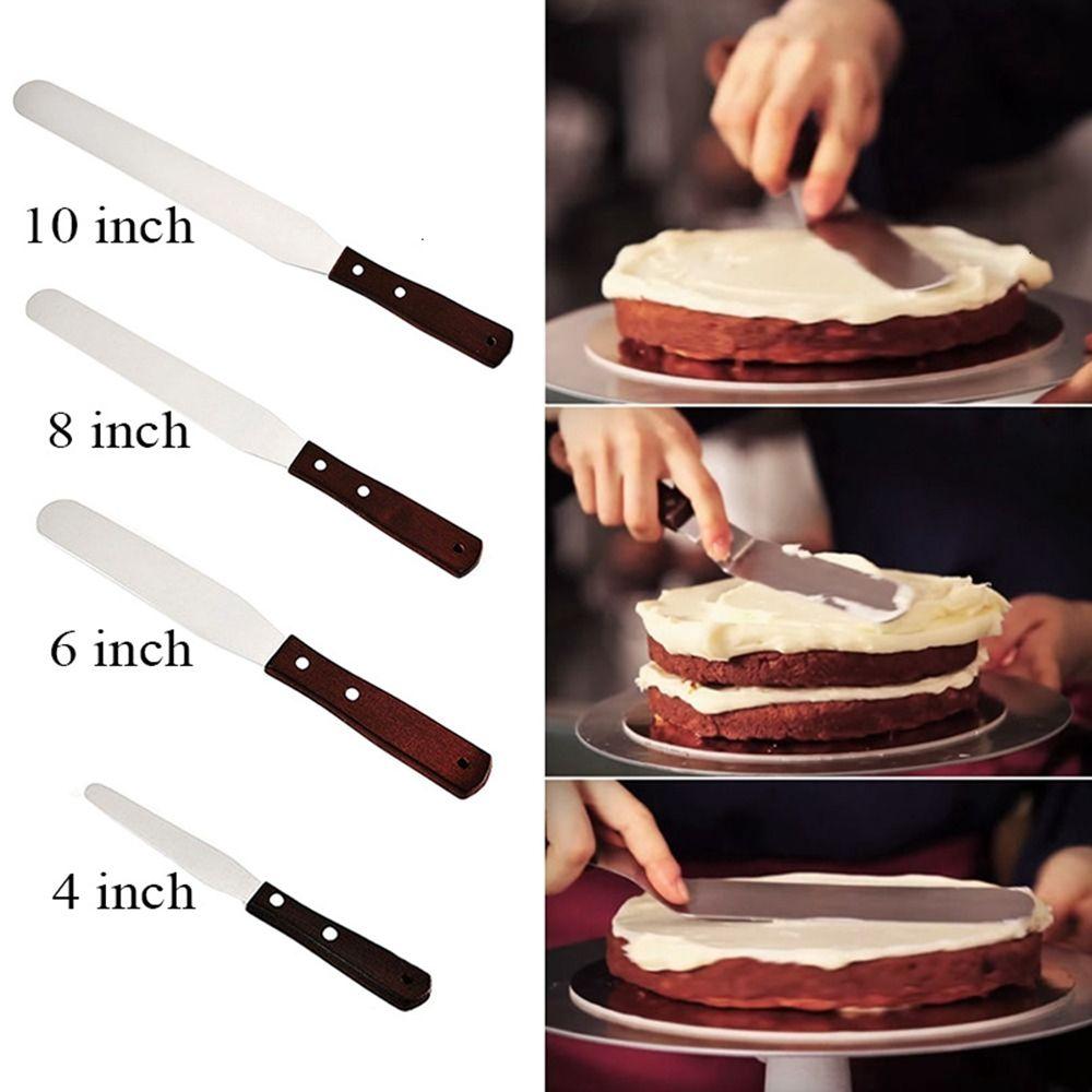 Steel Baking Cake Tool Bakeware Cake Decorating Cake Scraper Butter Cutter Icing Spatula Spatulas