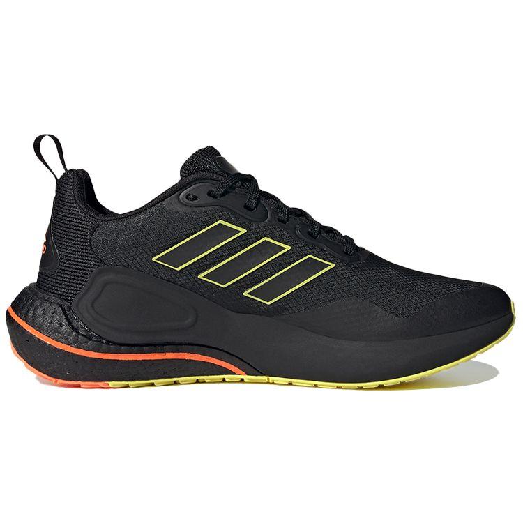 adidas Alphalava Удобная спортивная ткань Износостойкие Нескользящие Низкие Повседневные Кроссовки для бега Унисекс Кроссовки Черный Оранжевый GW2573