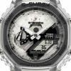 Casio Аналоговые цифровые часы-браслет Clear Remix 40th Anniversary Edition G-Shock GA-2140RX-7AER, Браслет,