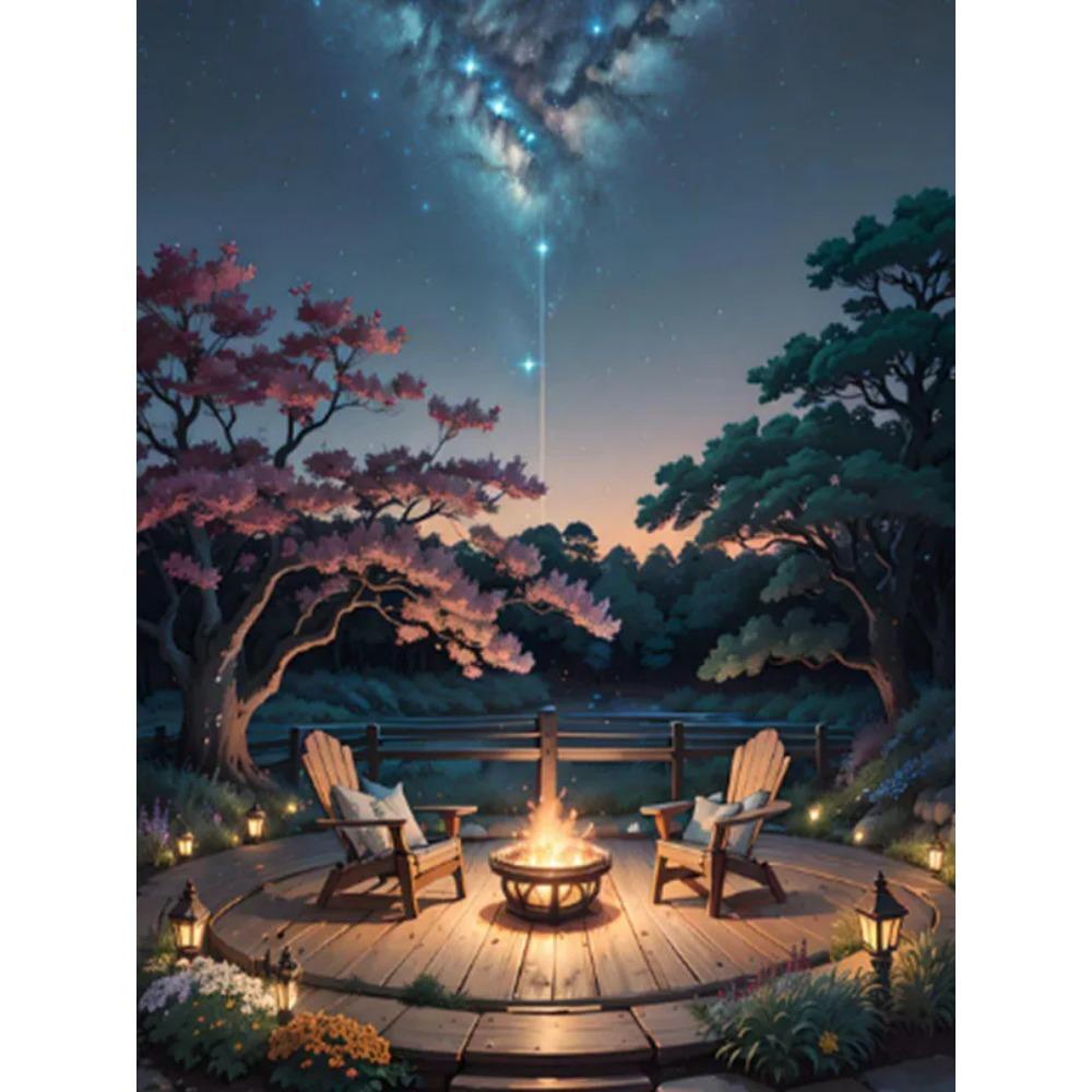 Алмазная картина, полная дрель, конфетный дом, круглая алмазная живопись, ручная работа, искусство, птица, сделай сам, алмазная мозаика, картина, украшение дома