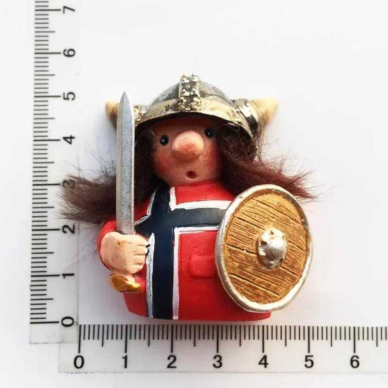 Магниты на холодильник Nordic Denmark Декоративные поделки Коллекция Подарочные наклейки на холодильник Copenhagen Royal Crown Tourism Memorial