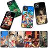 Чехол для телефона Luffy Zoro One Pieces Ace для Apple iPhone 17 16 11 Pro XS Max XR 6 7 8 Plus 16E SE 2020 Air 5 SE2