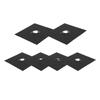 6Pcs Stove Burner Cover PTFE AntiFouling OilProof Reusable NonStick Gas Stove Protective Pad