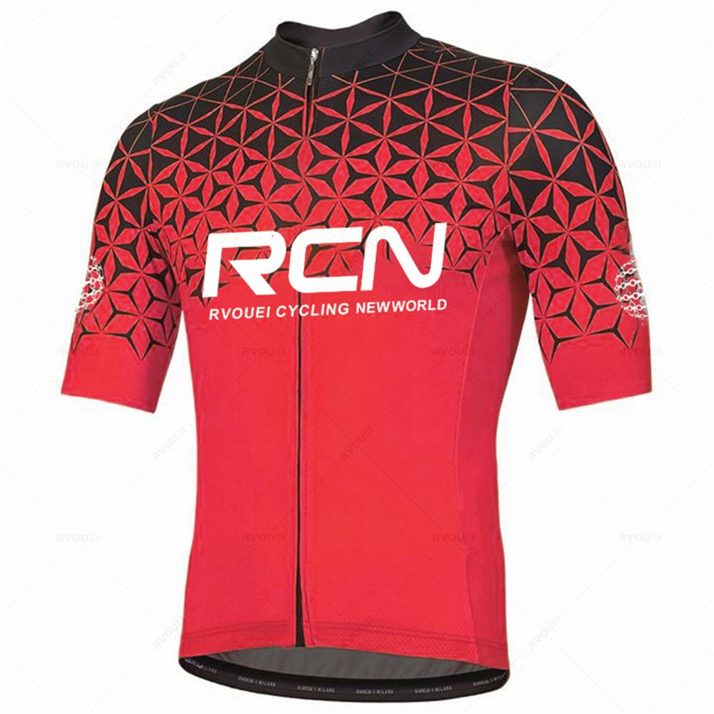 Новый летний велосипедный трикотаж Rcn Pro Team, мужской костюм для гоночного велосипеда, дышащая одежда для горного велосипеда, Mallot Ciclismo Hombre