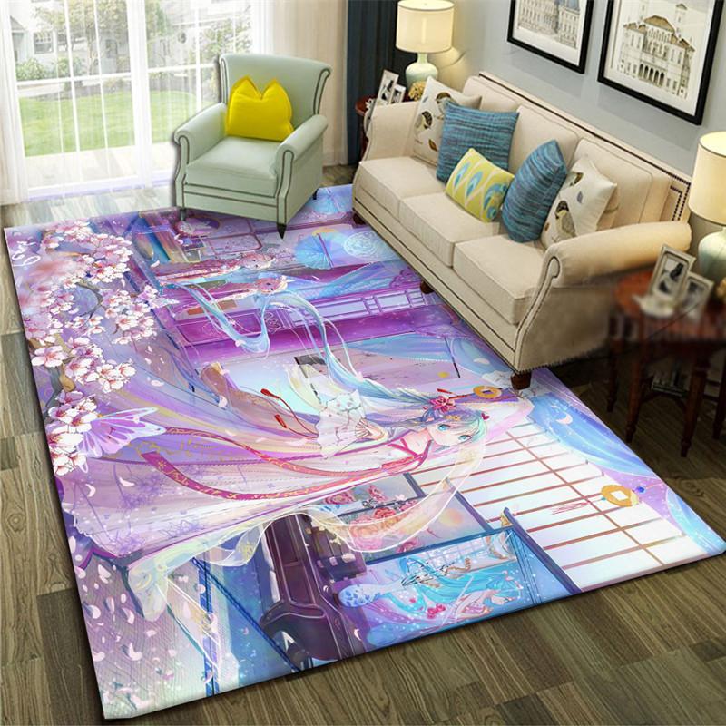 3D Carpet Floor Mat Landscape Pattern Living Room Carpets Sofa Mat Bedroom Bedside Rugs Entrance Non Slip Doormat Rug