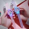 Silicone Durable Children's Quartz Watch with Light, Digital Display