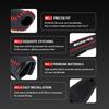 Car Leather Handbrake Cover Protective Sleeve Hand Brake Protection Accessories For AMG Mercedes Benz GLC GLE GLK W190 W201 C180 FF75