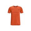 Мужская однотонная футболка с коротким рукавом для тренировок Rush Series, оранжевая 1376781-866