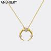 Moon Necklace for Women Temperament  Crescent Clavicle Chain Pendant Necklaces 2022