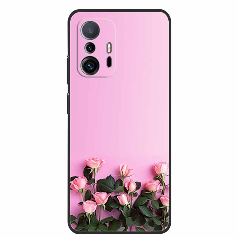 Чехол для Xiaomi 11T Pro Животные Защитный Мягкий Силиконовый Чехол для Телефона для Xiaomi Mi 11T Pro 5G Ударопрочный Mi11T Волк Чехол