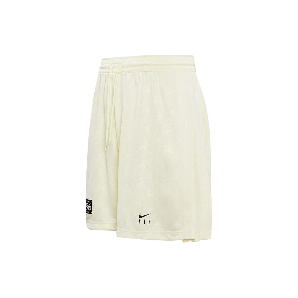 Nike SS23 High Basketball Series Solid Logo Быстросохнущие дышащие сетчатые тренировочные баскетбольные шорты женские шорты Coconut-Milk DX3949-113