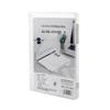 A4 Transparent Document Organizer: Thick Plastic File & Voucher Storage Box