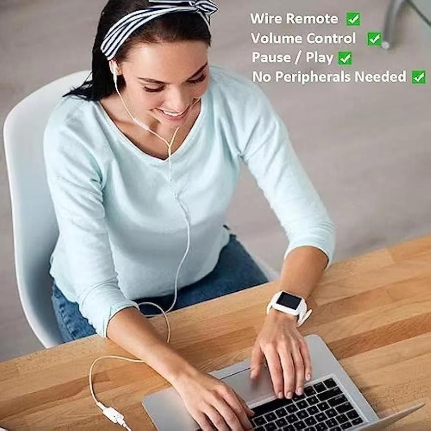 USB C To Lighting Audio Headphone Adapter for iPhone 15 Pro Max Type C To IOS 17 16 15 14 13 HIFI Aux Earphone Cord Connector