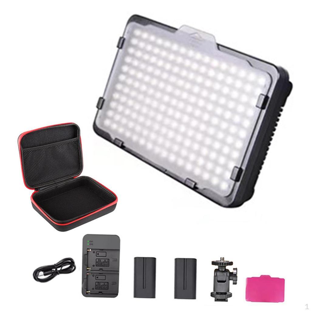 Светильник для камеры DSLR Видео Яркий Портативный Заполняющий Светильник для Видеоблога Макияж Настольная Видеокамера