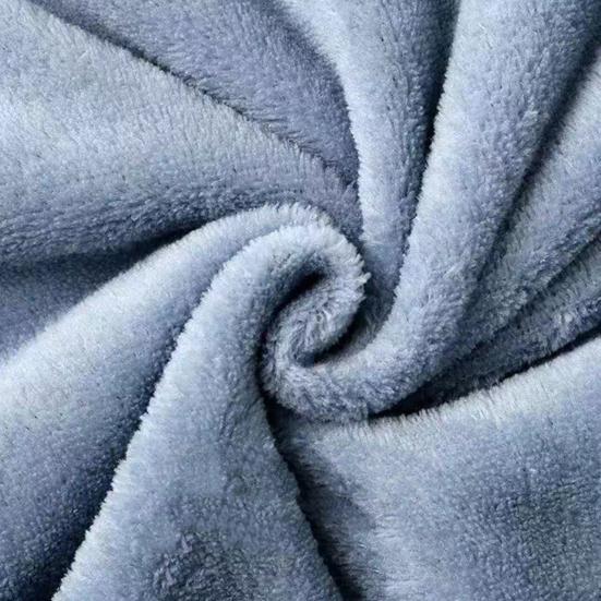 2 Pcs/Set Women Winter Pajamas Set Soft Thick Plush Cold Resistant Solid Color Round Neck Elastic Waist Long Sleeve Lady Homewear Sleeping Set