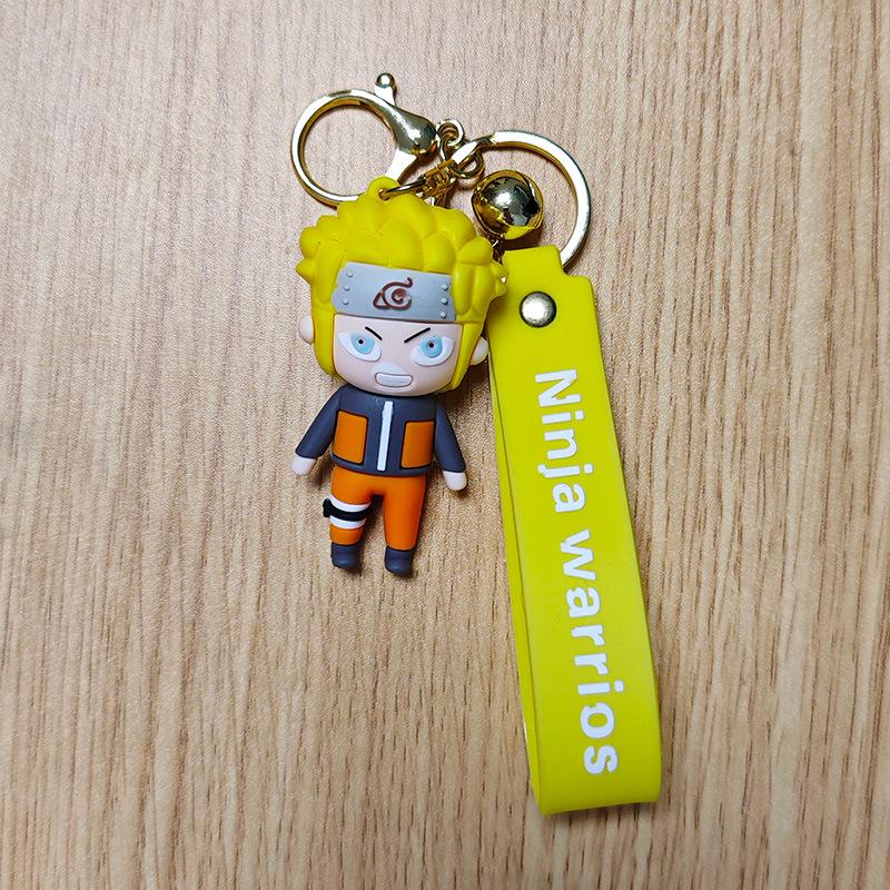 Брелок с персонажем Наруто: Наруто, Хината, Какаши, Саске, Джирайя Кукла-подвеска Брелок