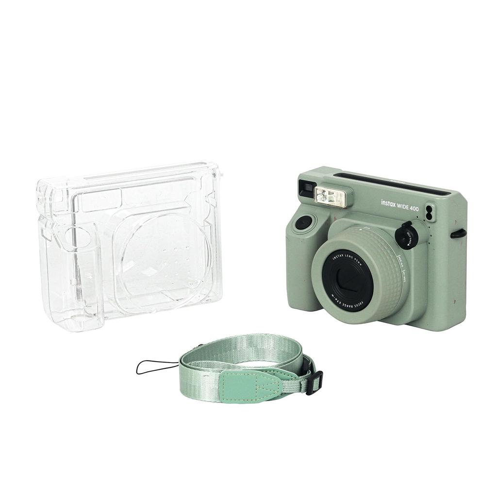 Kinokoo Для FUJIFILM instax wide 400 Чехол Cheki wide 400 прозрачная сумка Чехол для камеры Cheki instax wide 400 Мгновенная камера wide 400 совместимый прозрачный