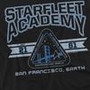 Star Trek Mens Starfleet Academy Earth T-Shirt