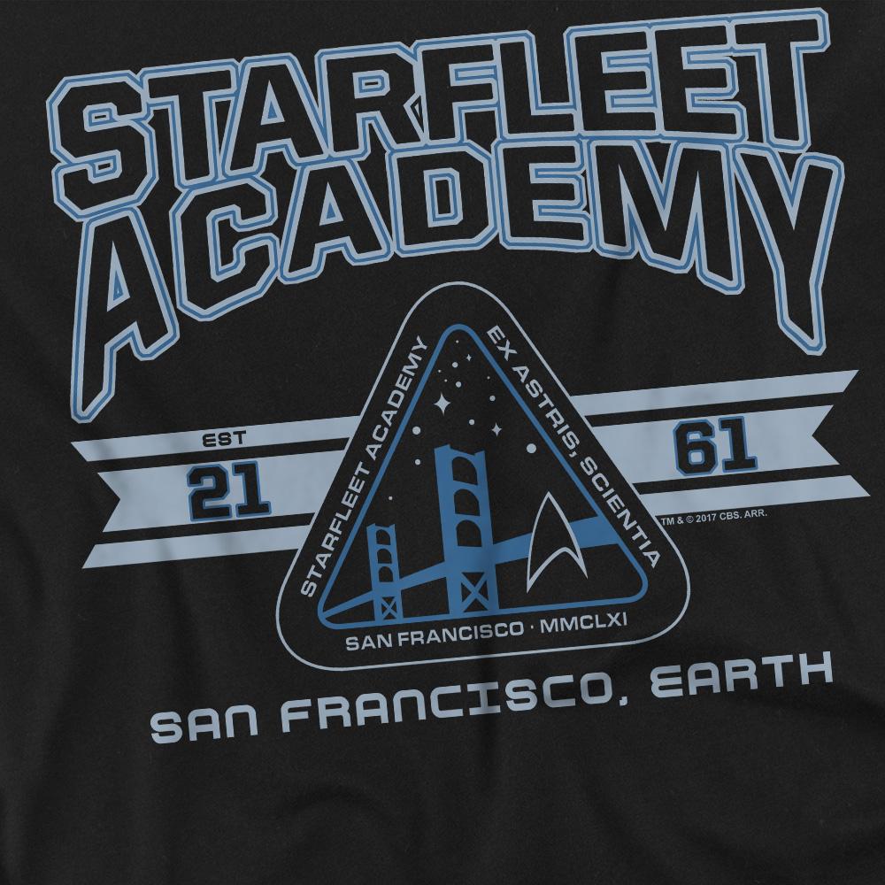 Star Trek Mens Starfleet Academy Earth T-Shirt
