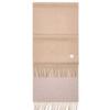 Velsey Classic 100 Reversible Cashmere Muffler [BEIGE]